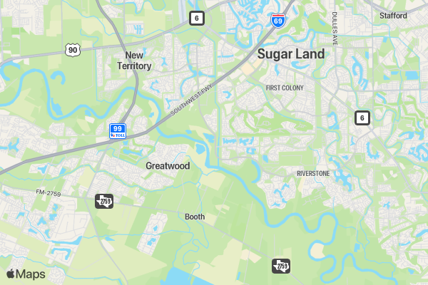 OEC Fun Run location map image