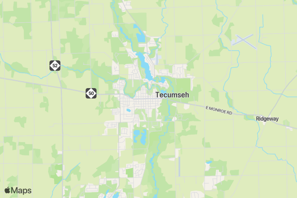 Oktoberfest 5k Fun Run location map image