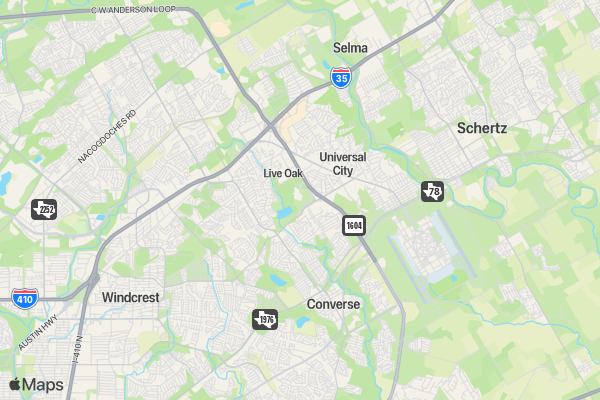 OKtobeRun 5k location map image