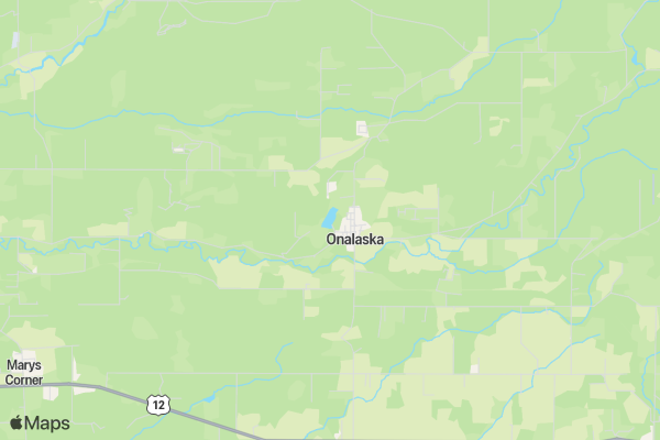 Onalaska Apple Fun Run/Walk location map image