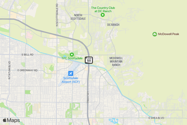 One Love 5k location map image