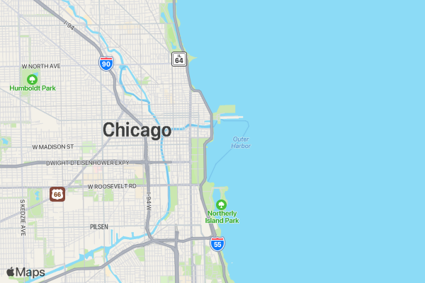 Optometry Cares Run/Walk location map image