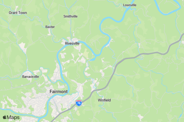 Out of the Darkness 5K location map image