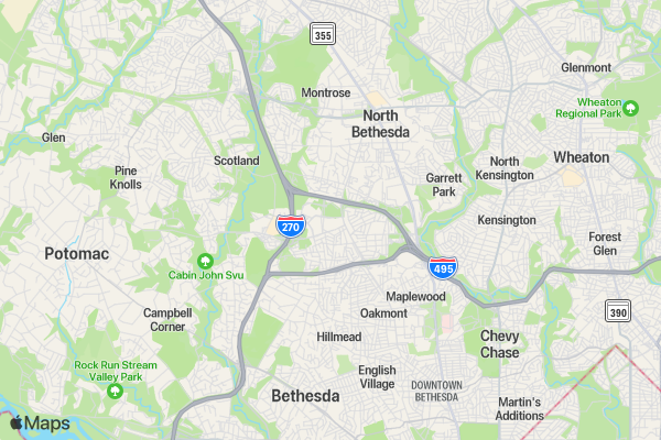 P4P Kolor Run location map image