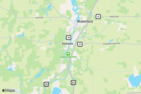 Paddle the Fox location map image