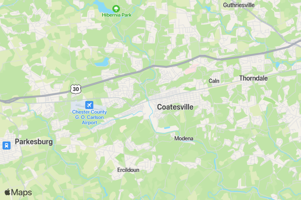 PALCS 1st 5K location map image