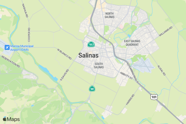 Palma Sports Medicine Fun Run location map image