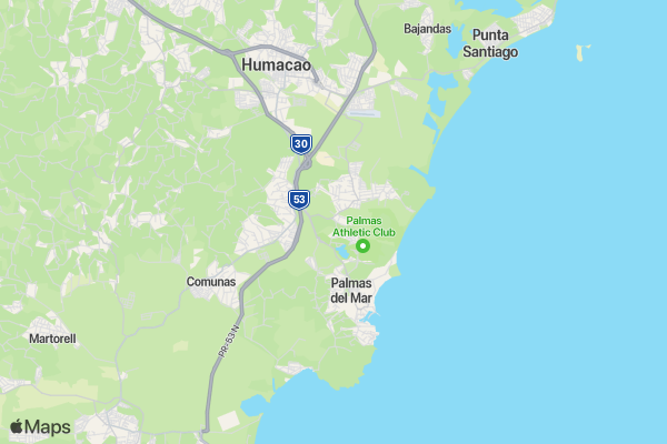 Palmas Animal Welfare Turkey Trot 5K location map image