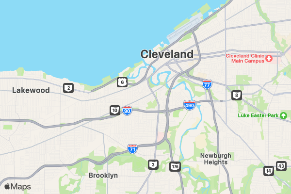 Pancake Run location map image