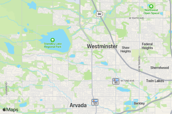 Panther Prowl location map image