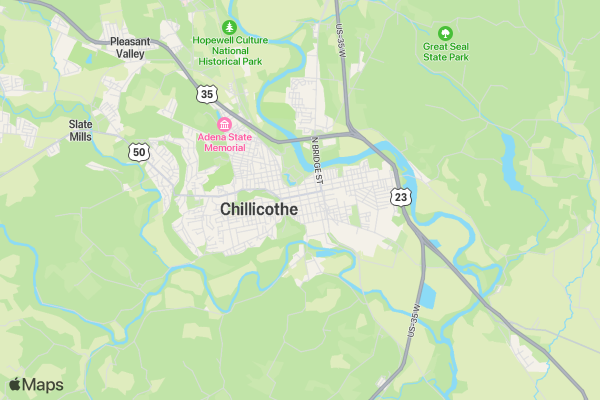 Paper City Coffee 5K Walk/Run location map image