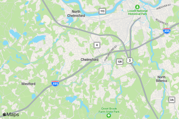 Parker Pride 2M Run location map image