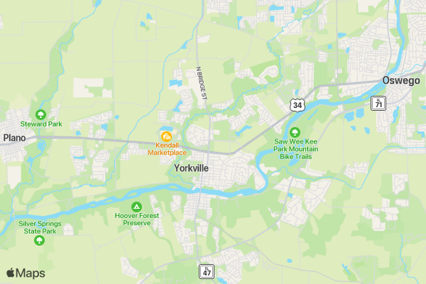 Parkview Christian Academy Turkey Trot location map image