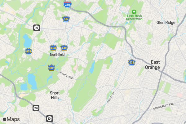 Partners Break the Cycle of Domestic Violence 5K Walk location map image