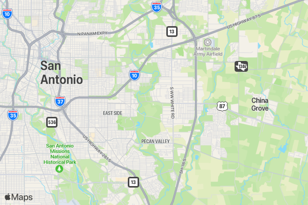Pastor Strong 5k Hunger Run location map image