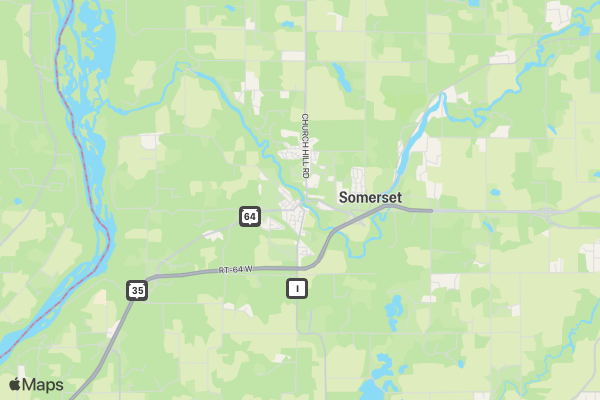 Pea Soup Days 5K location map image