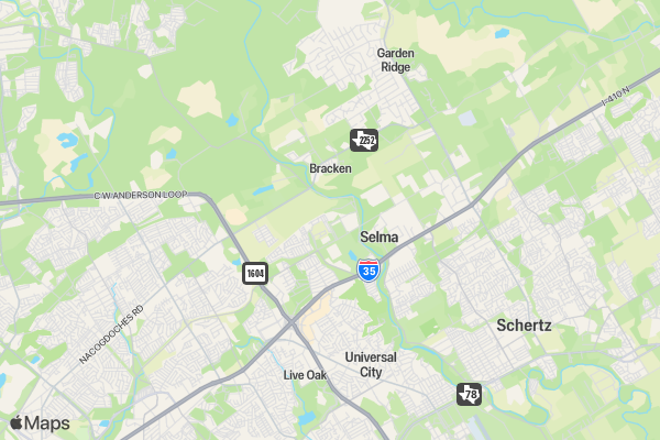 Peace Out 2020 location map image