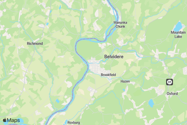 Peggy's Run location map image