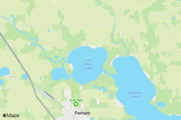 Perham Kinship's Freezin' for a Reason location map image