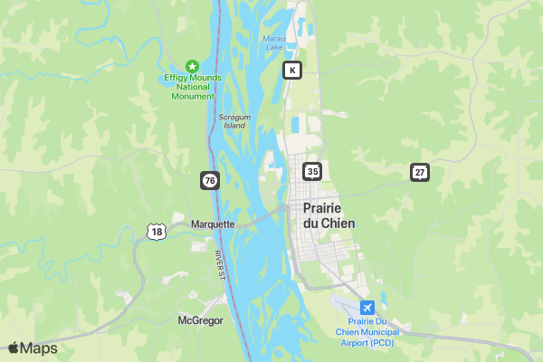 Pete's 110th 5K Run & Walk location map image