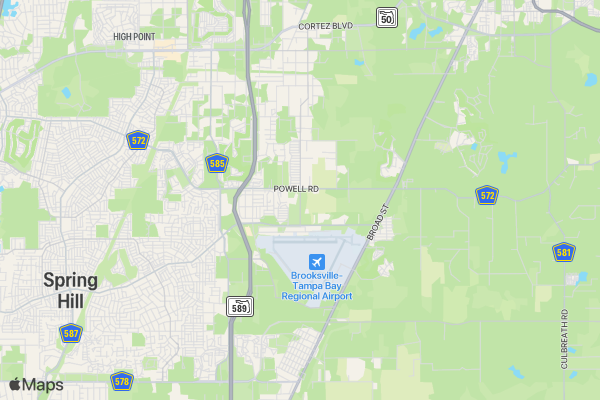 Pets for Vets 5K location map image