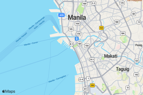 PHCM Fun Run 2024 location map image