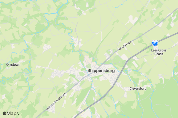 Phi K location map image