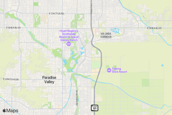 Phoenix Haunted Half Marathon, 5K & Kid's Run location map image