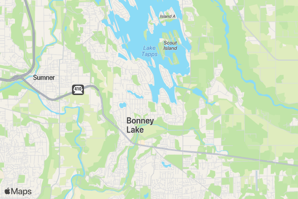 Pi Day 5k - Bonney Lake location map image
