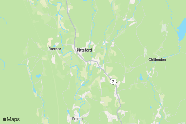 Pittsford Day 5K & Fun Run location map image