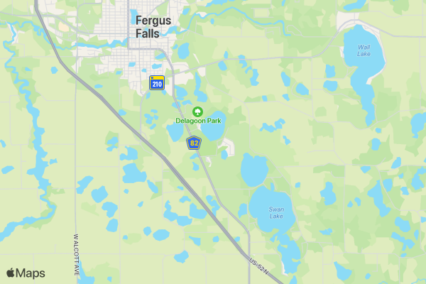 Plunge, Paddle, Pedal location map image