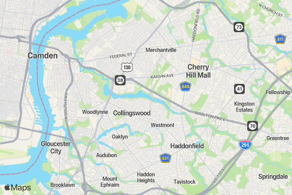 Politz Fun Run location map image