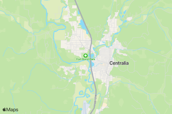 Potter in the Park 5k  location map image