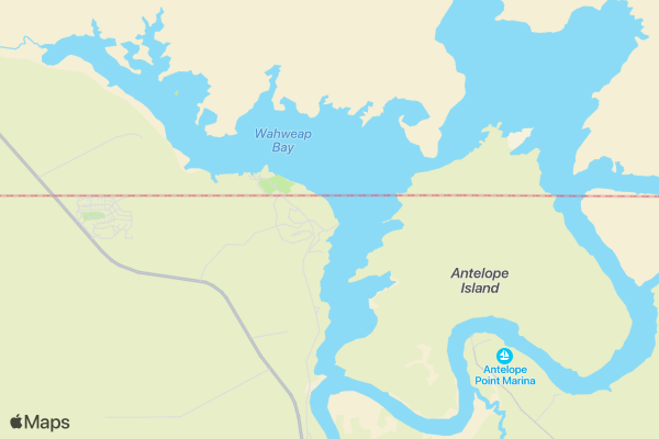 Powell3 Triathlon Challenge location map image