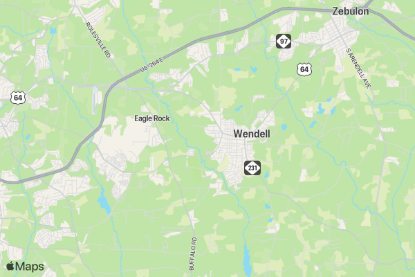 Project Give Back 5K Run/Walk location map image