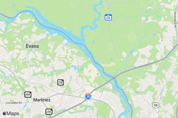 Project Lifting Spirits and Warriors Journey Home 5k/10k location map image