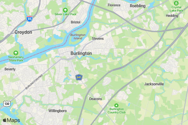 Prostate Cancer 5K Glow Run/Walk location map image