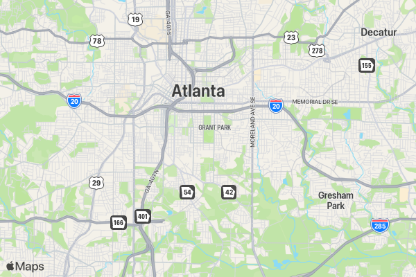 Prostate Cancer Awareness 5K location map image