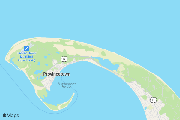 Provincetown Pilgrim 5k Trot location map image