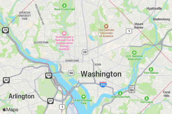 PTM 5K for Goree location map image