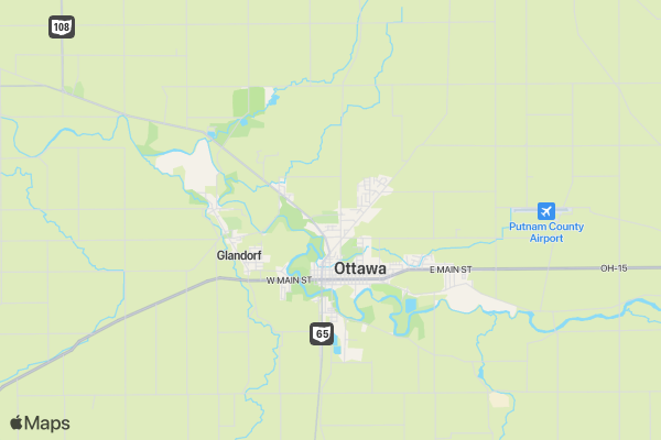 Putnam County 5K location map image