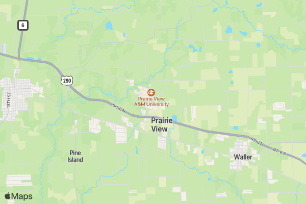 PVAMU Army ROTC 10k location map image