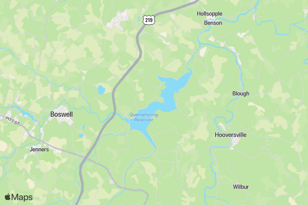 Que Classic location map image