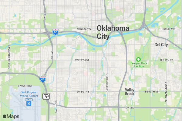 Quince Fun Run location map image