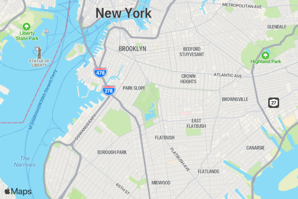 Race For A Safer Cure NY location map image