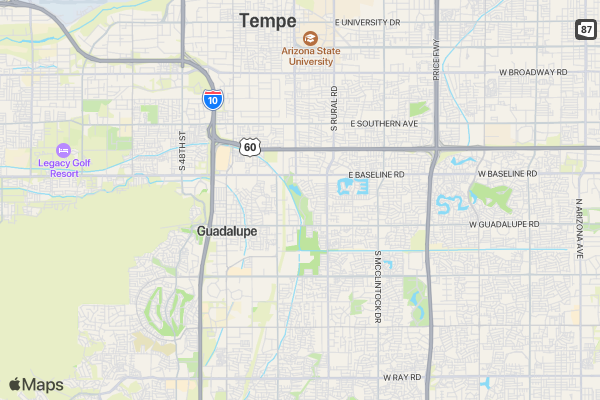 Race For Roe location map image
