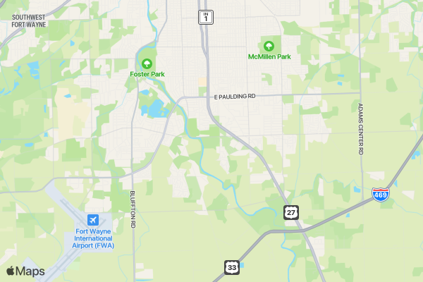 Racing Toward Christmas Joy location map image