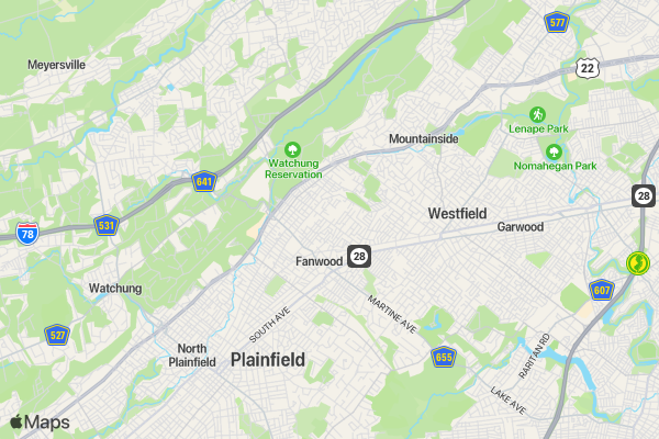 Raide Run location map image