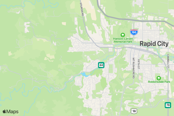 Coon Hollow 10k location map image