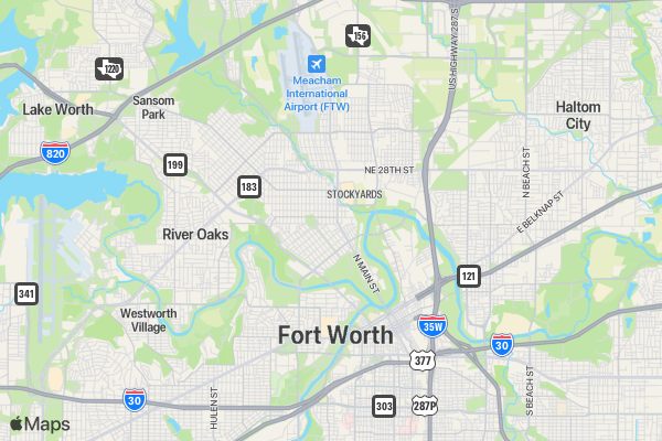 Raiders on the Run 5k & 1 mile fun run location map image